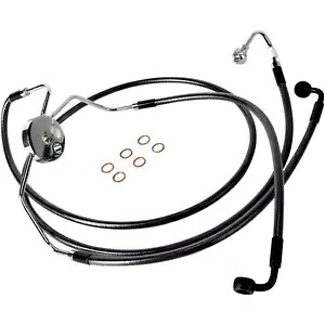 マグナム ブレーキ ライン - ブラック パール - ツーリング 47010 Magnum Brake Line - Black Pearl - Touring 47010 【並行輸入品】