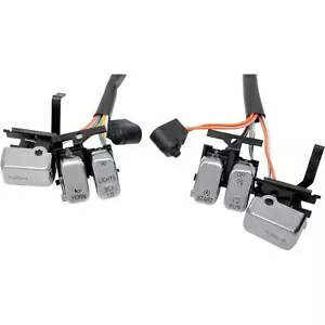 ドラッグスペシャリティーズ クロームスイッチキット '96～'13 0616-0053 Drag Specialties Chrome Switch Kit for '96 - '13 0616-0053 【並行輸入品】