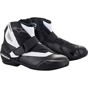 アルパインスターズ SMX-1R V2 ブーツ - ブラック/ホワイト - US 8 / EU 42 2224521-12-42 Alpinestars SMX-1R V2 Boots - Black/White - US 8 / EU 42 2224521-12-42 【並行輸入品】