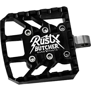 Rusty Butcher ヘビーデューティ ミニ フロアボード - ブラックアルマイト処理 RB-BFG-1 Rusty Butcher Heavy Duty Mini Floorboards - Black Anodized RB-BFG-1 【並行輸入品】