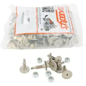 Woodys シグネチャー シリーズ ステンレススチール スタッド 1.075 インチ - 96 個/パック SSP-1075-B Woodys Signature Series Stainless Steel Studs 1.075\