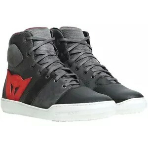 Dainese メンズ ヨーク エア シューズ - サイズ 11 - ブラック/レッド 201775216-06D-44 Dainese Men's York Air Shoes - Size 11 - Black/Red 201775216-06D-44 【並行輸入品】
