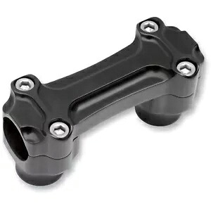 トッズ サイクル ライザー 1.25 インチ クランプ付き ボーン ブラック 0602-0913 Todds Cycle Risers 1.25\