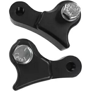 Pingel リアショック下降ブラケットキット - ブラック - '02+ FL 62140B Pingel Rear Shock Lowering Bracket Kit - Black - '02+ FL 62140B 【並行輸入品】