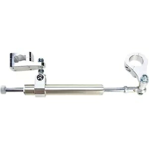 Moose Racing 7 ウェイ ステアリング スタビライザー - シルバー 0414-0433 Moose Racing 7-Way Steering Stabilizer - Silver 0414-0433 【並行輸入品】｜カスタムパーツ WORLD倉庫