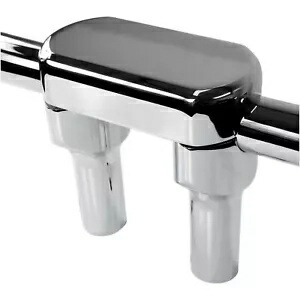 LA Choppers クローム 4 インチ ヘフティ ライザー トップ LA-7446-04 LA Choppers Chrome 4\