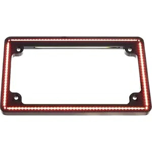 パーフェクト プレート ライト - グロス ブラック - レッド ターン シグナル FLH/FLT `14-UP LLC-PPL-G10 Perfect Plate Light - Gloss Black - Red Turns Signal FLH/FLT `14-UP LLC-PPL-G10 【並行輸入品】
