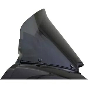 ウィンド ベスト フロントガラス - ダークスモーク - 10 インチ - FLTR '15+ 68-1040 Wind Vest Windshield - Dark Smoke - 10\