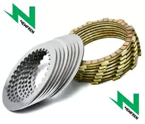Newfren フリクション & スチール クラッチ プレート キット ハスクバーナ SM125S 09-13 に適合 Newfren Friction & Steel Clutch Plate Kit to fit Husqvarna SM125S 09-13 【並行輸入品】