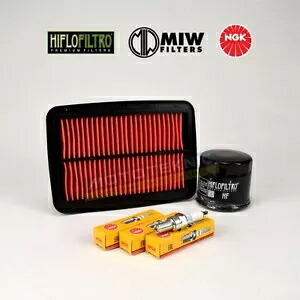 NGK Hiflo MIW サービスキット Triumph Tiger 1050 2007-2012 に適合 NGK Hiflo MIW Service Kit to fit Triumph Tiger 1050 2007-2012 【並行輸入品】