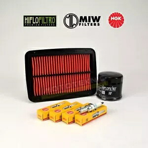 NGK Hiflo MIW サービスキット ホンダ CB 600 F ホーネット 2007-2013 に適合 NGK Hiflo MIW Service Kit to fit Honda CB 600 F Hornet 2007-2013 【並行輸入品】