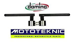Domino Tommaselli 50mm 隆起クリップオンで Gilera バイクにフィット Domino Tommaselli 50mm Raised Clip Ons to fit Gilera Bikes 【並行輸入品】｜カスタムパーツ WORLD倉庫