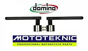 Domino Tommaselli 50mm 盛り上がったクリップオンでインディアンバイクにフィット Domino Tommaselli 50mm Raised Clip Ons to fit Indian Bikes 【並行輸入品】|カスタムパーツ WORLD倉庫