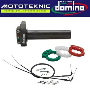 Domino XM2 クイック アクション スロットル & Honley バイクに適合するユニバーサル ケーブル Domino XM2 Quick Action Throttle & Universal Cables to fit Honley Bikes 【並行輸入品】