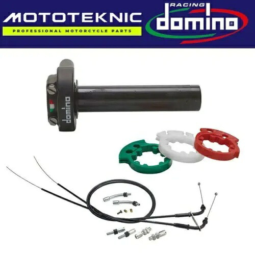 Domino XM2 クイック アクション スロットル & ロードバイクに適合するユニバーサル ケーブル Domino XM2 Quick Action Throttle & Universal Cables to fit Road Bikes 【並行輸入品】 52,800円