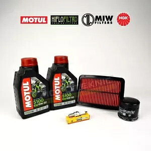 MOTUL NGK コンプリートサービスキット KTM EXC-F 450 2017-2019 に適合 Motul NGK Complete Service Kit to fit KTM EXC-F 450 2017-2019 【並行輸入品】