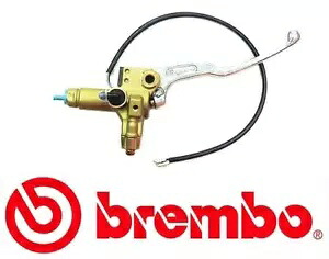 Brembo 16mm シルバーレバー ゴールドボディ フロントブレーキマスターシリンダー 10505312 Brembo 16mm Silver Lever Gold Body Front Brake Master Cylinder 10505312 【並行輸入品】|カスタムパーツ WORLD倉庫