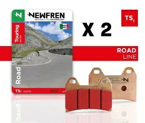 Newfren TS1 フルフロント焼結ブレーキパッドセット Ducati Monster 750 IE 2002 に適合 Newfren TS1 Full Front Sintered Brake Pad Set to fit Ducati Monster 750 IE 2002 【並行輸入品】