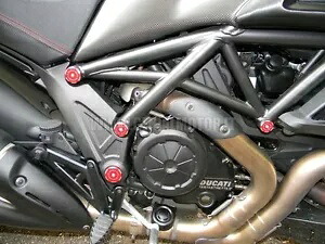 DUCABIKE TTDV02A キット フレーム プラグ レッド DUCABIKE TTDV02A KIT FRAME PLUGS RED 【並行輸入品】