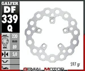 Galfer ブレーキディスク リア CUBIQ 固定 220x5 mm SUZUKI GSX R 1000 2003-2003- Galfer brake discs rear CUBIQ FIXED 220x5 mm SUZUKI GSX R 1000 2003-2003- 【並行輸入品】
