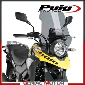 PUIG フロントガラス ライトスモーク 9606H スズキ DL V-STROM 250 2017 / 2019 PUIG WINDSHIELD LIGHT SMOKED 9606H SUZUKI DL V-STROM 250 2017 / 2019 【並行輸入品】