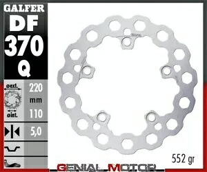 Galfer ブレーキディスク リア CUBIQ FIXED 220x5 mm SUZUKI GSX R 1000 R 2016- Galfer brake discs rear CUBIQ FIXED 220x5 mm SUZUKI GSX R 1000 R 2016- 【並行輸入品】 47,520円