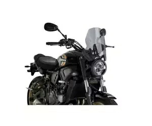 PUIG フロントガラス 21430H ネイキッド NG スポーツ ヤマハ XSR700 2021 - 2024 ライトスモーク PUIG Windshield 21430H NAKED NG SPORT YAMAHA XSR700 2021 - 2024 LIGHT SMOKE 【並行輸入品】