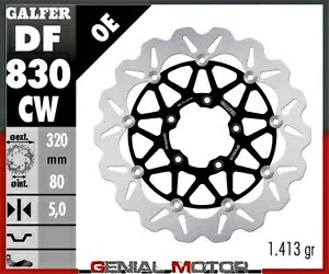 Galfer フロント ブレーキ ディスク ウェーブ フローティング フル(ALU)320x5mm MV AGUSTA B3 800 RR 2017 Galfer Front Brake Disc WAVE FLOATING FULL(ALU)320x5mm MV AGUSTA B3 800 RR 2017 【並行輸入品】｜カスタムパーツ WORLD倉庫