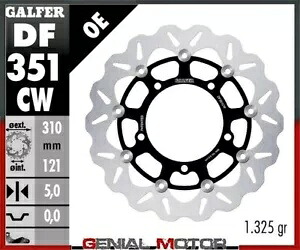 Galfer フロント ブレーキ ディスク ウェーブ フローティング フル 310x5mm スズキ GSR 750 左/IZQ 2011 Galfer Front Brake Disc WAVE FLOATING FULL 310x5mm SUZUKI GSR 750 LEFT/IZQ 2011 【並行輸入品】｜カスタムパーツ WORLD倉庫