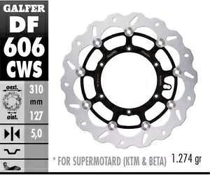 Galfer フロント ブレーキ ディスク ウェーブ フローティング ブレーキ 310X5MM KTM 450 EXC 2004 Galfer Front Brake Disc WAVE FLOATING BRAKE 310X5MM KTM 450 EXC 2004 【並行輸入品】｜カスタムパーツ WORLD倉庫