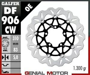 Galfer フロント ブレーキ ディスク ウェーブ フローティング コンプリート 309,5x5mm トライアンフ ストリート カップ 2017 Galfer Front Brake Disc WAVE FLOATING COMPLETE 309,5x5mm TRIUMPH STREET CUP 2017 【並行輸入品】｜カスタムパーツ WORLD倉庫
