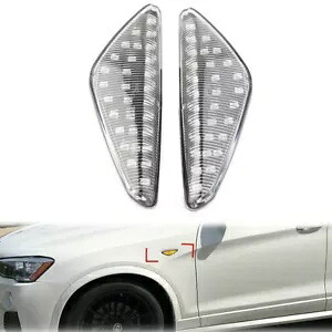 ダイナミック LED サイドマーカーターンシグナルライトランプ BMW F25 E70 E71 X3 E72 X5 Dynamic LED Side Marker Turn Signal Light Lamp For BMW F25 E70 E71 X3 E72 X5 【並行輸入品】