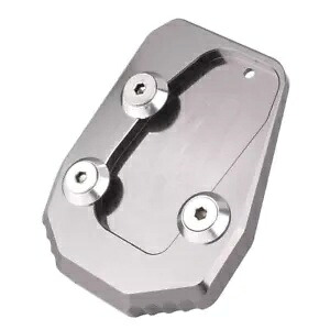 キックスタンド サイドフットスタンド 延長パッドプレート ヤマハ MT09 2013-15 16 グレーに適合 Kickstand Side Foot Stand Extension Pad Plate Fit Yamaha MT09 2013-15 16 Gray 【並行輸入品】