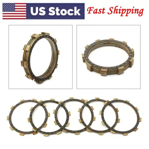クラッチフリクションディスクセット 3HA-16321-00 ヤマハ AS2 125 AT1 125 CS3 200 DT100 Clutch Friction Disc Set 3HA-16321-00 For Yamaha AS2 125 AT1 125 CS3 200 DT100 【並行輸入品】