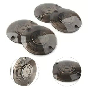 スモークターンシグナルレンズカバー ハーレーダビッドソン エレクトラグライド ロードキング ABS用 Smoke Turn Signal Lens Cover For Harley Davidson Electra Glides Road King ABS 【並行輸入品】