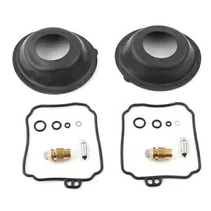 キャブレター リビルドキット プランジャー ダイヤフラム ヤマハ XVS650 XVS 650 A V スター 650 に適合 Carburetor Rebuild Kit Plunger Diaphragm Fit Yamaha XVS650 XVS 650 A V Star 650 【並行輸入品】