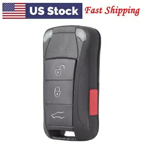 3 ボタンリモートキーシェル Fob ケースポルシェカイエン 2003 2004 2005 2006-2011 3 Buttons Remote Key Shell Fob Case For Porsche Cayenne 2003 2004 2005 2006-2011 【並行輸入品】