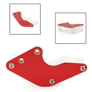 チェーンガードガイドフィット 110cc-125cc CRF 70 XR50 KLX BSE SSR TTR ピットダートバイクレッド Chain Guard Guide FIT 110cc-125cc CRF 70 XR50 KLX BSE SSR TTR Pit Dirt Bike Red 【並行輸入品】