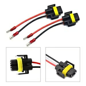 変換ワイヤー H11 から H11B 2 ハーネスヘッドライトピグテール LED ハロゲン電球プラグ Conversion Wire H11 To H11B Two Harness Head Light Pigtail LED Halogen Bulb Plug 【並行輸入品】