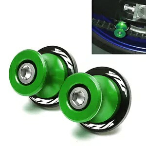 グリーンスイングアームスプールスライダースタンドネジ M6 ヤマハ YZF R1 R3 R6 Green Swingarm Spools Slider Stand Screws M6 FOR Yamaha YZF R1 R3 R6 【並行輸入品】