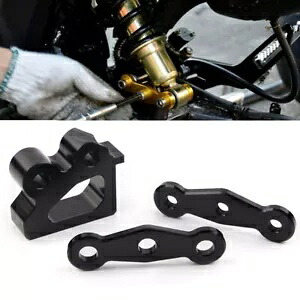 ブラックホンダ Grom MSX125 Sf 13-21 インチビレットリアシャック低下サスペンション Black For Honda Grom Msx125 Sf 13-21 Inch Billet Rear Shuck Lowering Suspension 【並行輸入品】