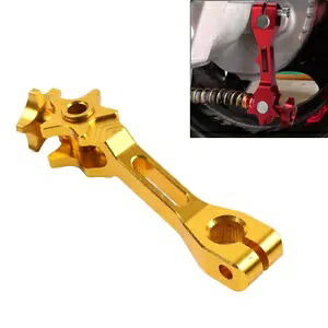 1X アルミ CNC オートバイリアブレーキレバークラッチレバーアクセサリーダートバイク 1X Aluminum CNC Motorcycle Rear Brake Lever Clutch Levers Accessories Dirt Bike 【並行輸入品】