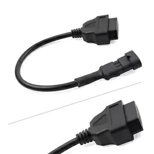 オートバイ 3 ピンに 16pin OBD2 診断ケーブルアダプタコネクタフィット Cfmoto Motorcycle 3 pin To 16pin OBD2 Diagnostic Cable Adapter Connector fit For Cfmoto 【並行輸入品】