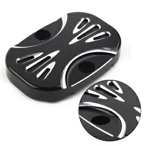 CNC カット リア ブレーキ マスター シリンダー カバー ハーレー エレクトラグライド ロードキング FLHT用 CNC Cut Rear Brake Master Cylinder Cover For Harley Electra Glide Road King FLHT 【並行輸入品】 33,605円