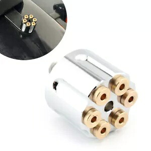 クローム リアシート ボルト フェンダー スクリュー ナット 6mm ハーレー ソフテイル ダイナ ストリート グライド用 Chrome Rear Seat Bolt Fender Screw Nut 6mm For Harley Softail Dyna Street Glide 【並行輸入品】