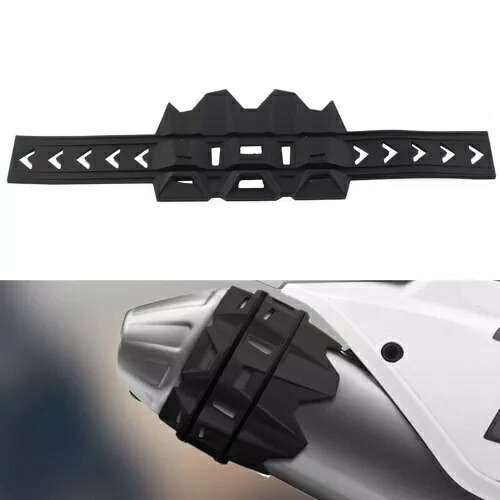 排気テールパイプガードプロテクターカバーユニバーサルオートバイアクセサリー Exhaust Tail Pipe Guard Protector Cover Universal Motorcycle Accessories 【並行輸入品】