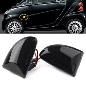スマートフォーツー W451 LED シーケンシャルダイナミックサイドマーカーライトターンシグナルライト用 For Smart Fortwo W451 LED Sequential Dynamic Side Marker Light Turn Signal Light 【並行輸入品】
