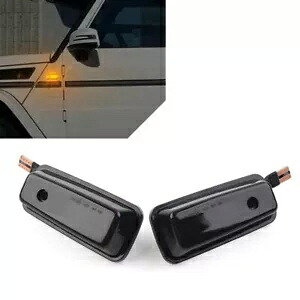 ベンツ G クラス W461 G500 G55 86-02 LED ダイナミックサイドマーカーターンシグナルライト For Benz G-Class W461 G500 G55 86-02 LED Dynamic Side Marker Turn Signal Light 【並行輸入品】