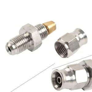 ステンレス鋼ブレーキライン 3AN AN3 オス - AN 3 ホース端ネジ Stainless Steel Brake Line 3AN AN3 Male To AN 3 Hose End Thread 【並行輸入品】