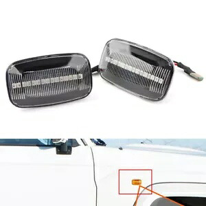 トヨタランドクルーザーダイナミック LED シーケンシャルサイドマーカーライトランプ用 For Toyota Land Cruiser Dynamic LED Sequential Side Marker Light Lamp 【並行輸入品】